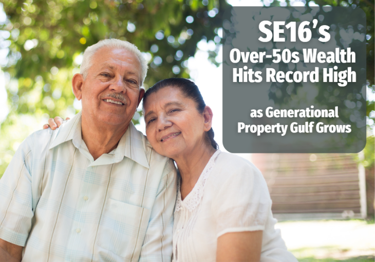 SE16’s Over-50s Wealth Hits Record High as Generational Property Gulf Grows
