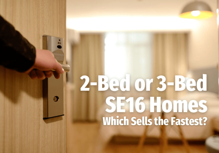 2-Bed or 3-Bed SE16 Homes: Which Sells the Fastest?