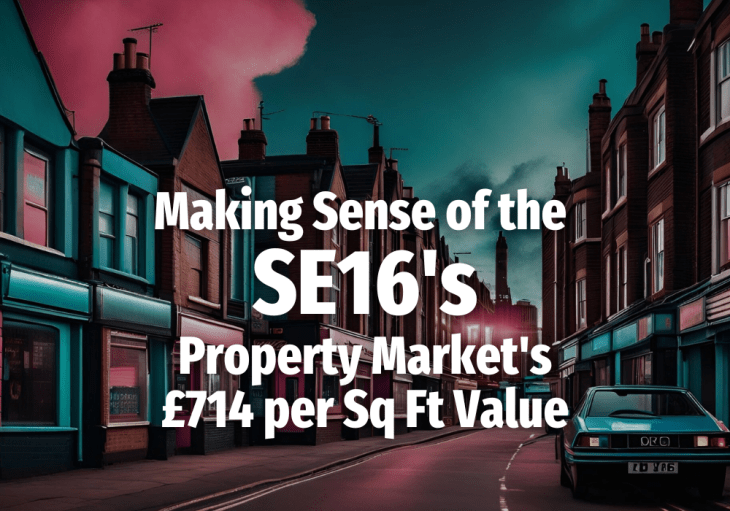 Making Sense of the SE16 Property Market’s £714 per Square Foot Value