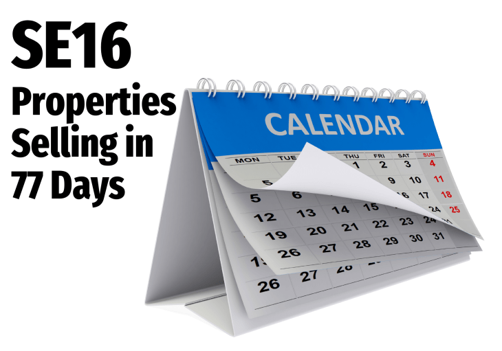 SE16 Properties Selling in 77&nbsp;Days