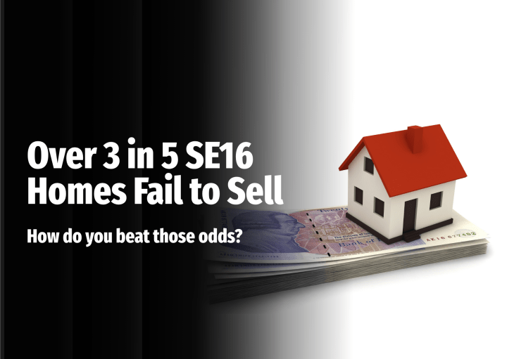 Over 3 in 5 Homes Fail to Sell in SE16